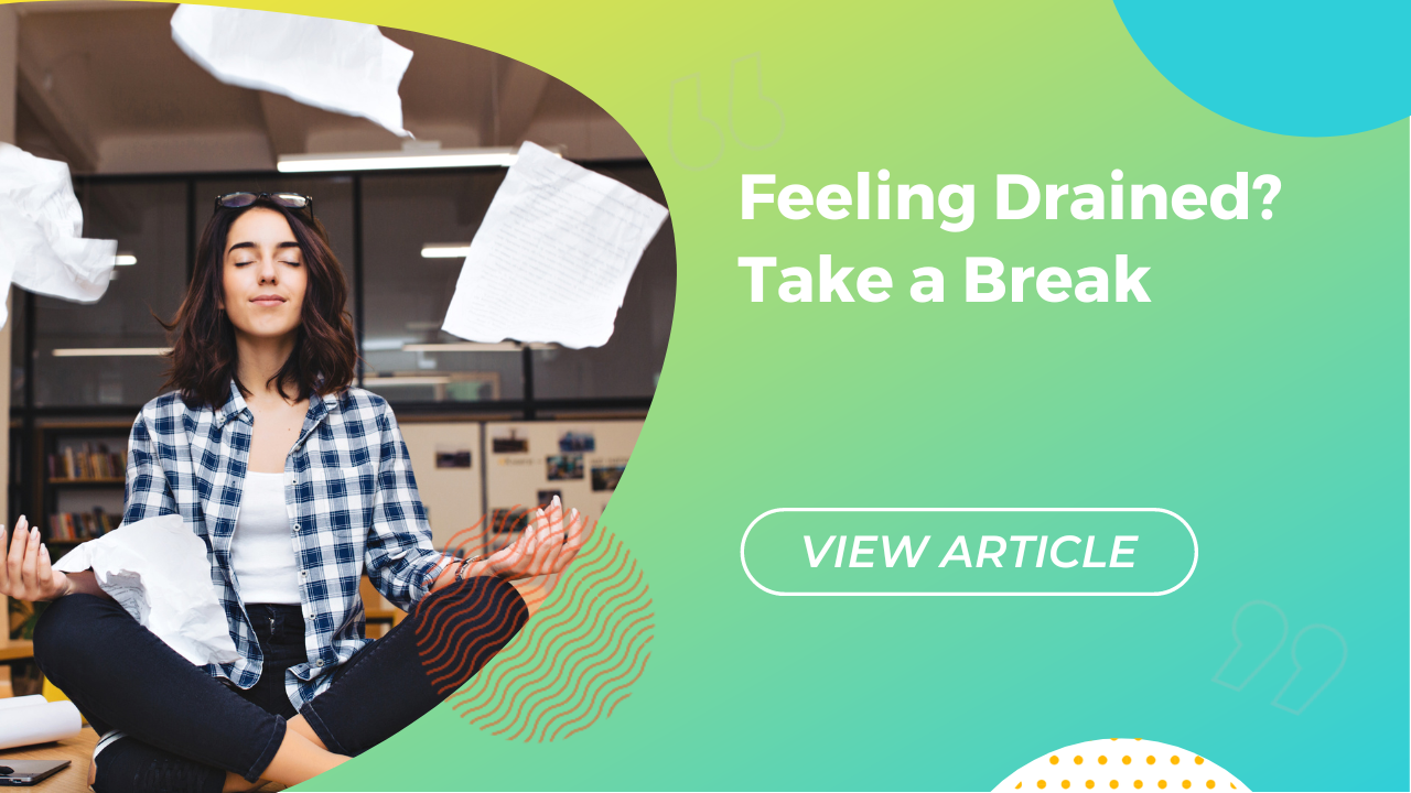 Tu te sens épuisé ? Fais une pause Conversa